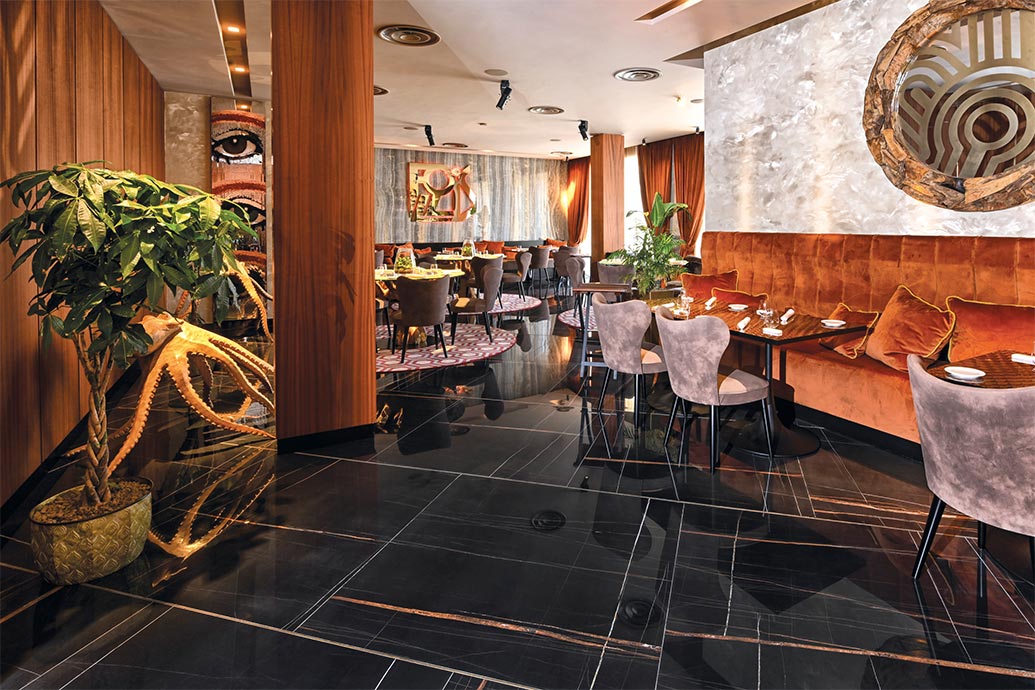 A Journey Through Taste and Design: FMG Surfaces for the Follis Restaurant